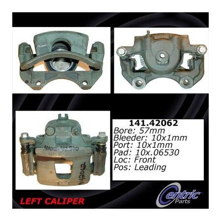 Centric Centric Semi-Loaded Brake Caliper, Centric Parts 141.42062 141.42062